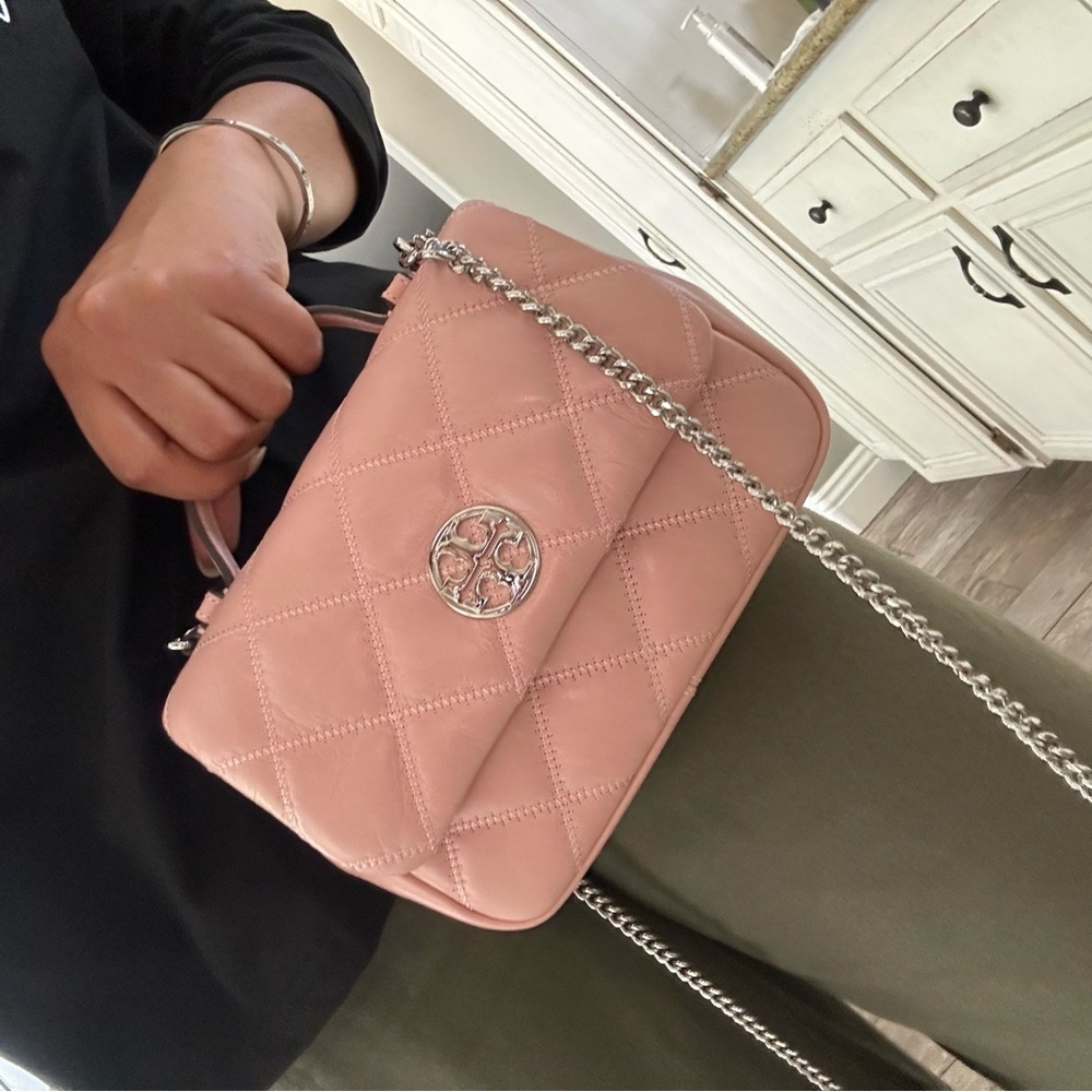 New Tory Burch Willa top handle crossbody - Picture 5 of 10